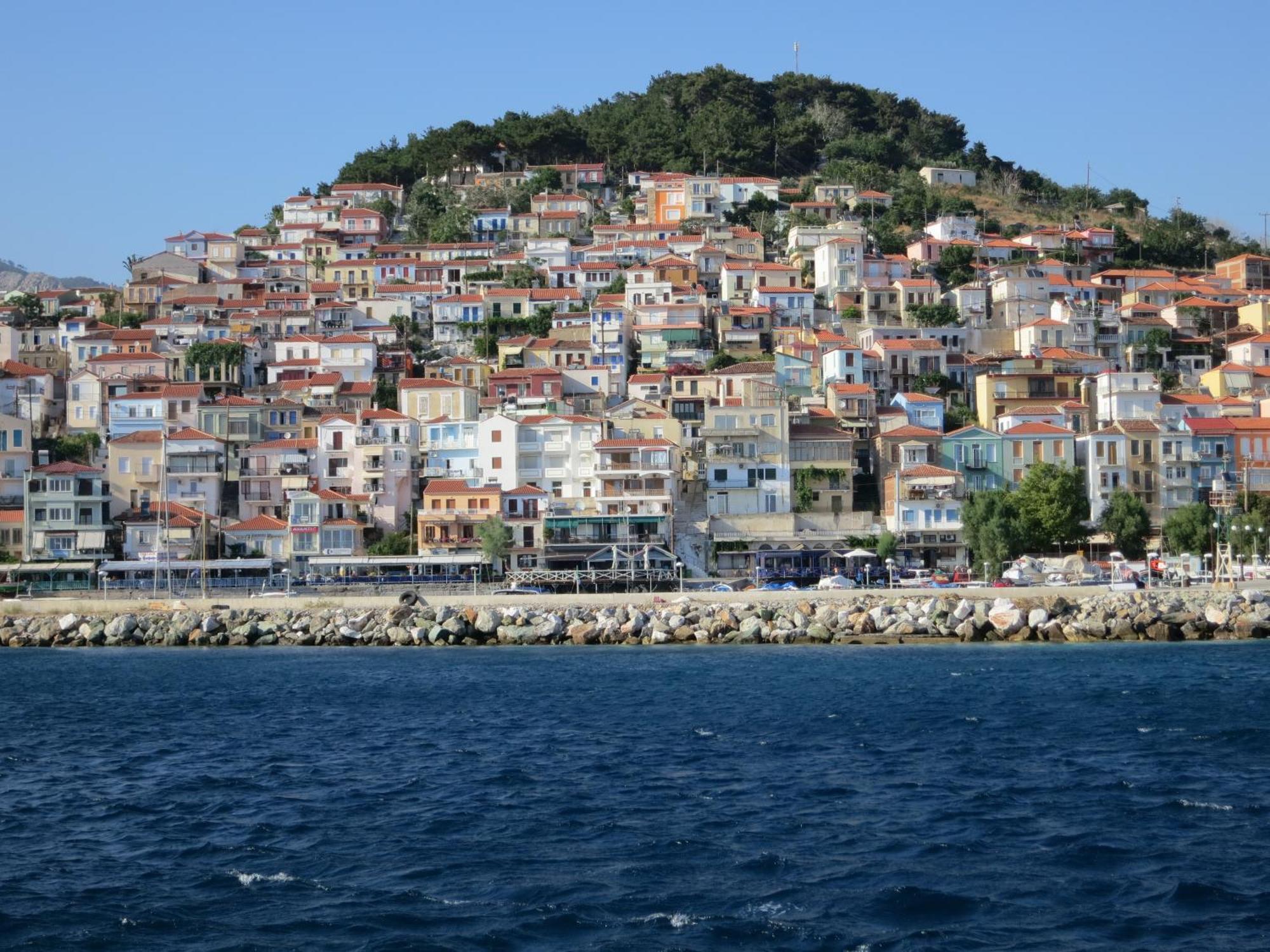 Sea Sun Aparthotel Plomari Exterior foto
