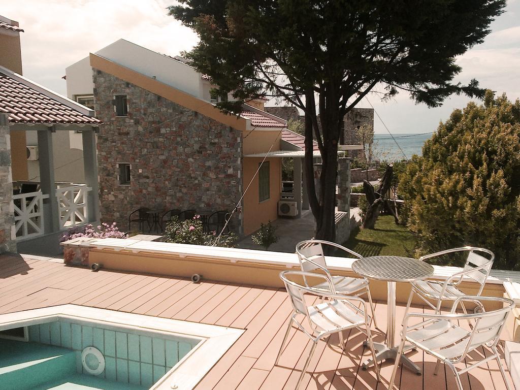 Sea Sun Aparthotel Plomari Exterior foto