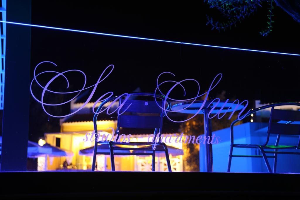 Sea Sun Aparthotel Plomari Exterior foto