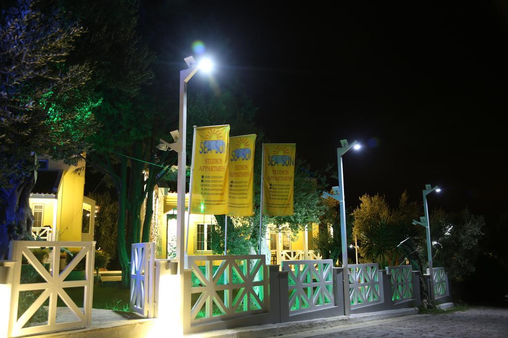 Sea Sun Aparthotel Plomari Exterior foto