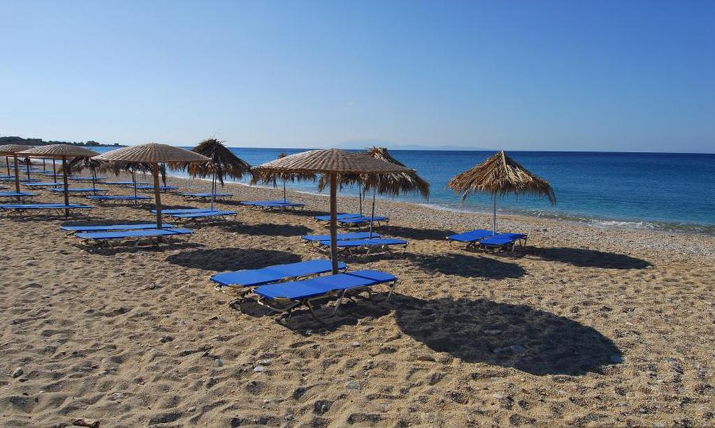 Sea Sun Aparthotel Plomari Exterior foto